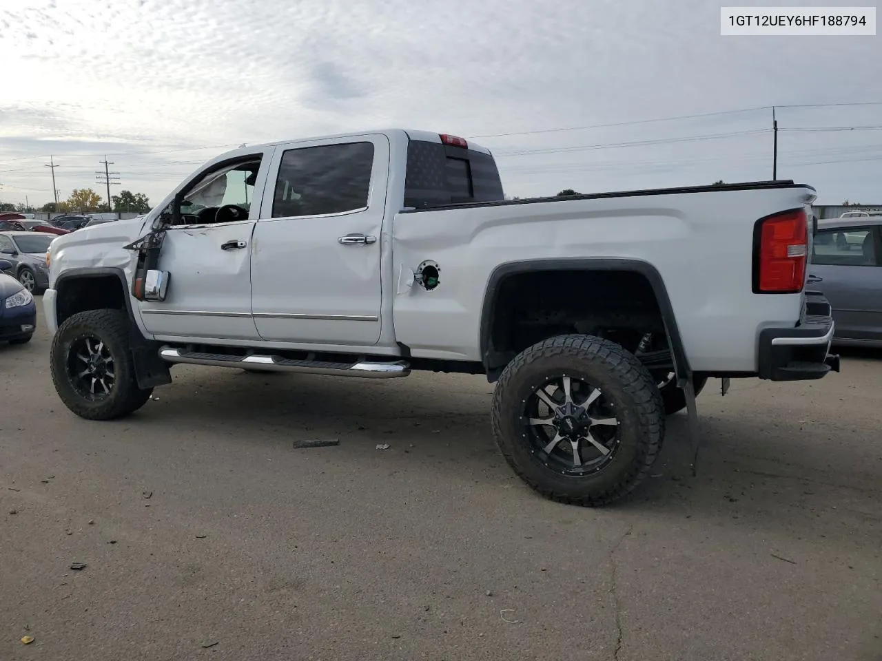 2017 GMC Sierra K2500 Denali VIN: 1GT12UEY6HF188794 Lot: 77175634