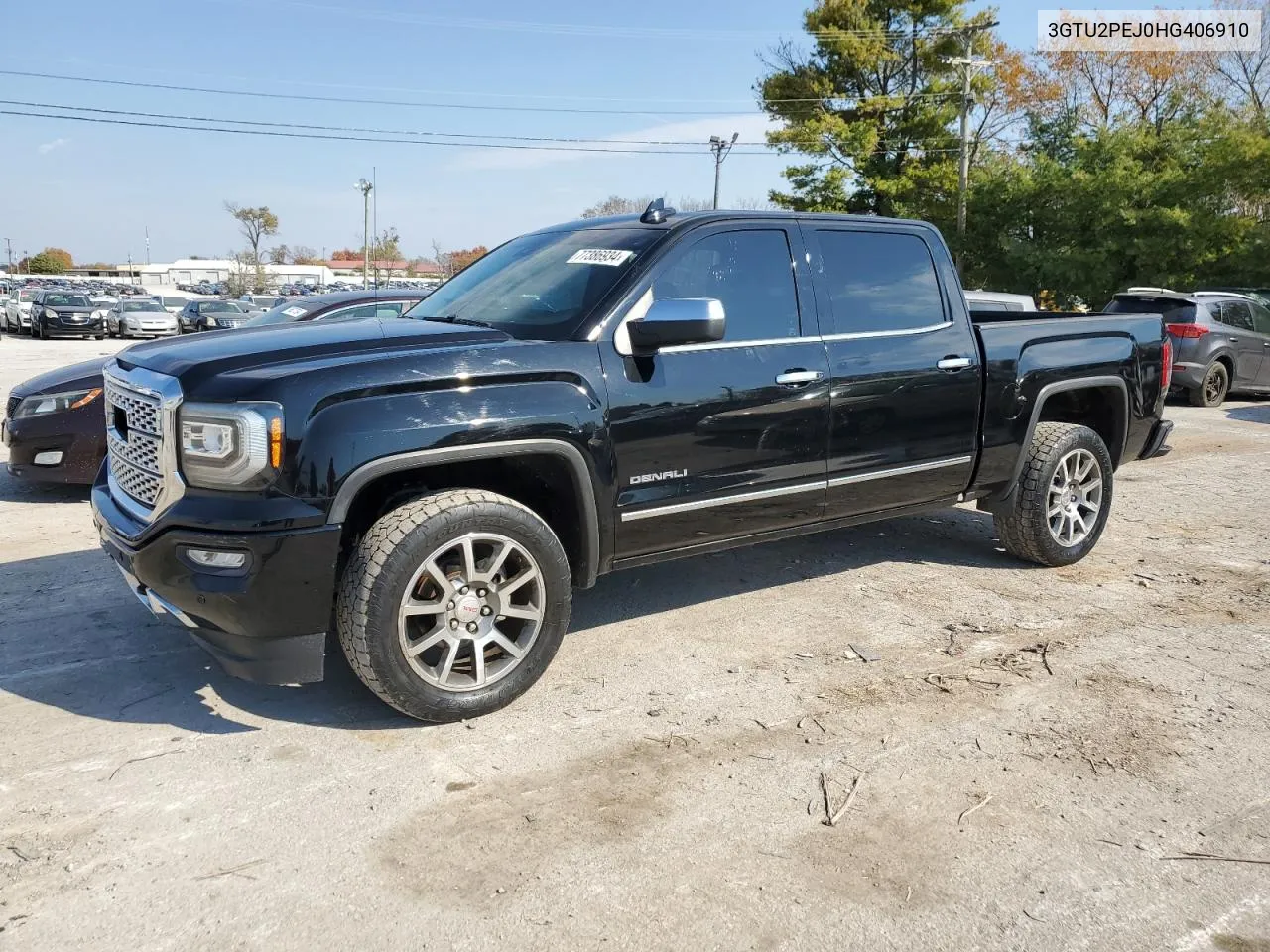 2017 GMC Sierra K1500 Denali VIN: 3GTU2PEJ0HG406910 Lot: 77386934