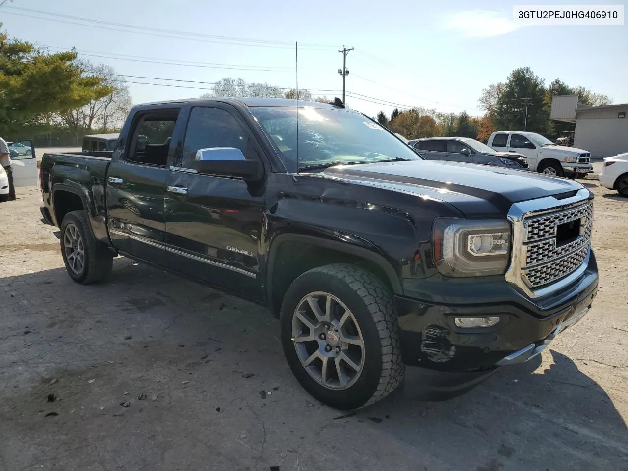 2017 GMC Sierra K1500 Denali VIN: 3GTU2PEJ0HG406910 Lot: 77386934