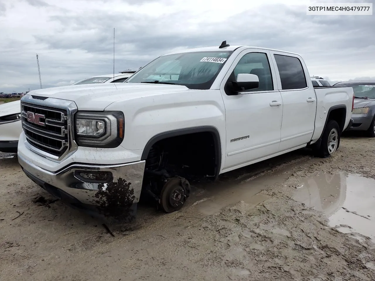 2017 GMC Sierra C1500 Sle VIN: 3GTP1MEC4HG479777 Lot: 77877654