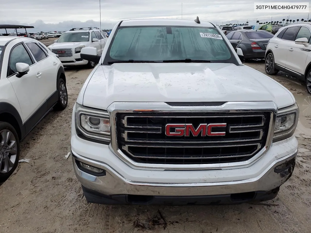 2017 GMC Sierra C1500 Sle VIN: 3GTP1MEC4HG479777 Lot: 77877654