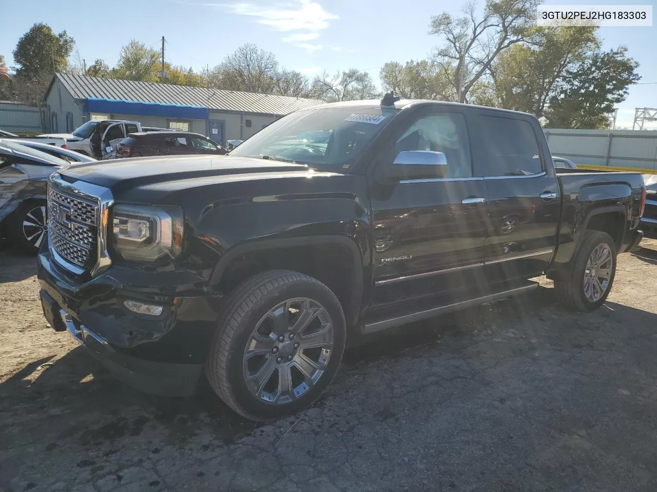 2017 GMC Sierra K1500 Denali VIN: 3GTU2PEJ2HG183303 Lot: 77958584