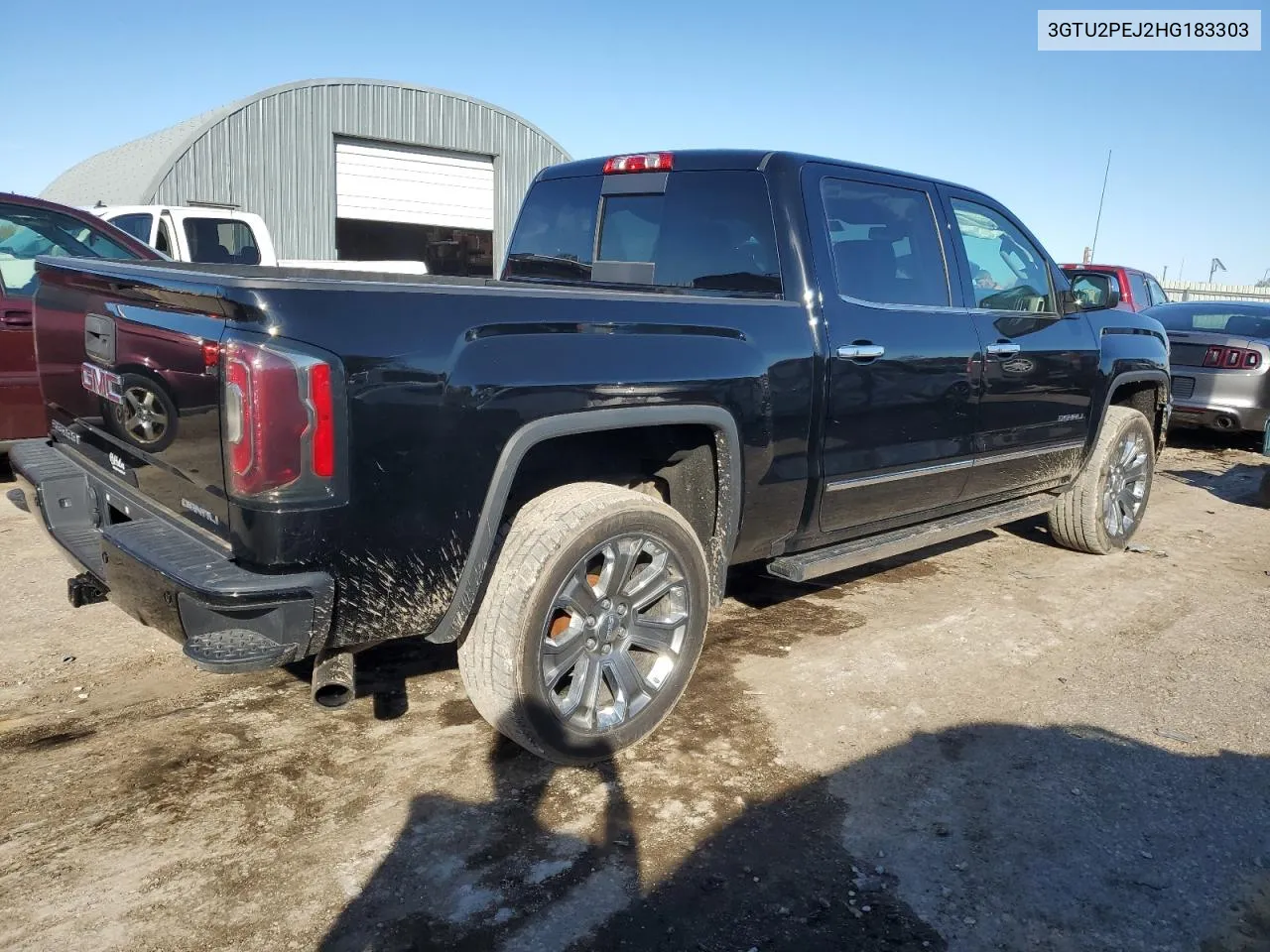 2017 GMC Sierra K1500 Denali VIN: 3GTU2PEJ2HG183303 Lot: 77958584