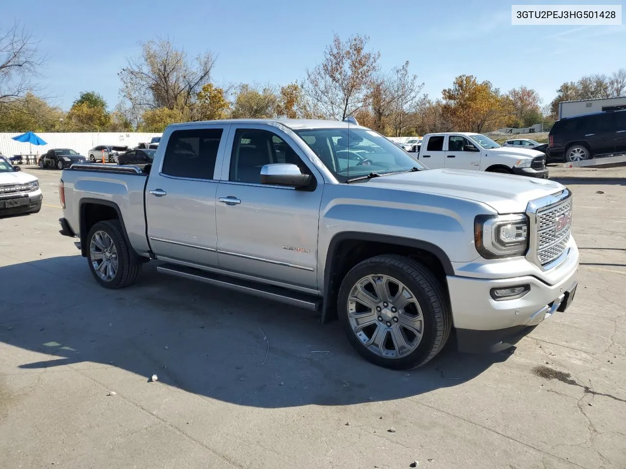 2017 GMC Sierra K1500 Denali VIN: 3GTU2PEJ3HG501428 Lot: 78002874