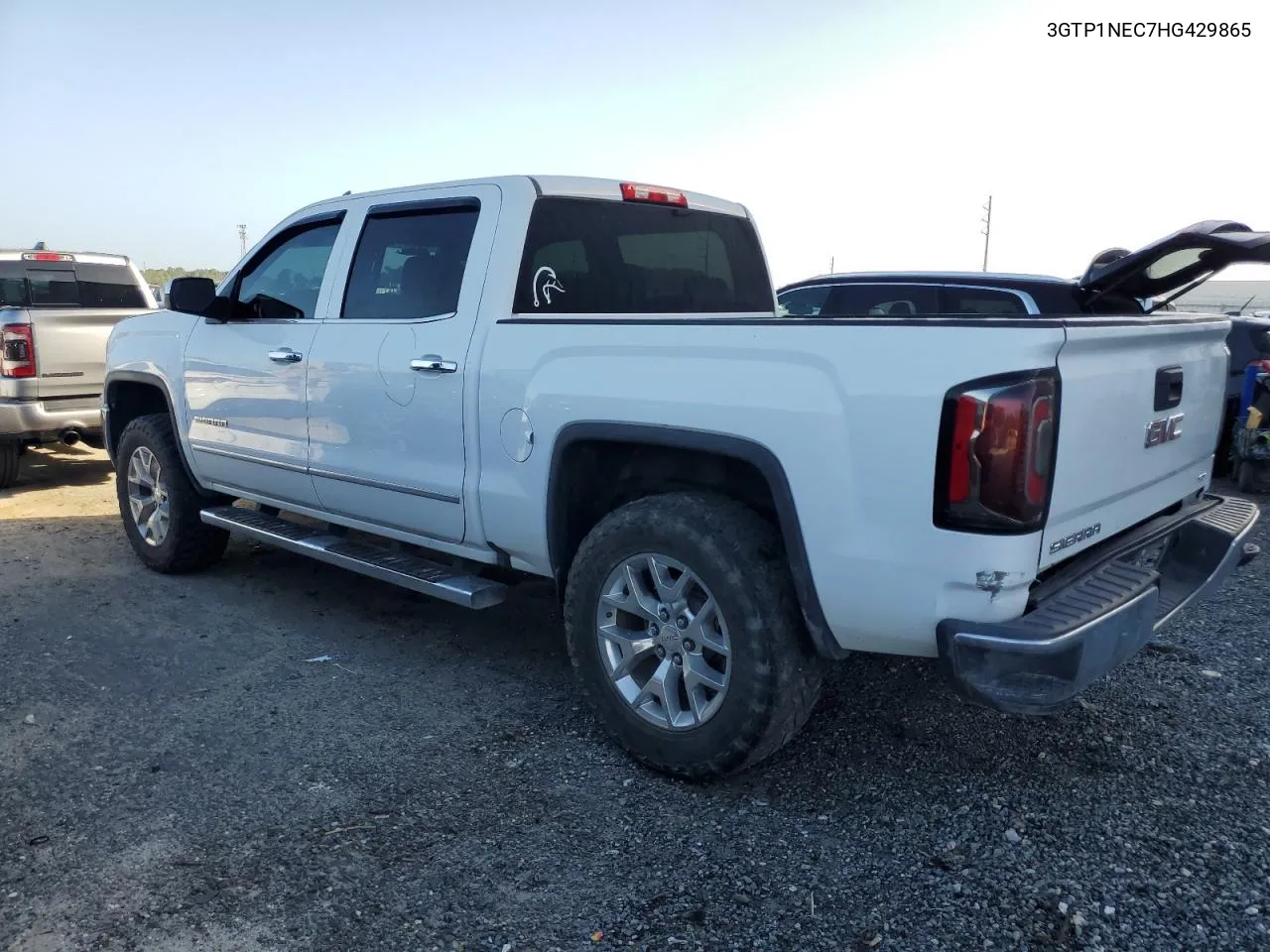 2017 GMC Sierra C1500 Slt VIN: 3GTP1NEC7HG429865 Lot: 78254424