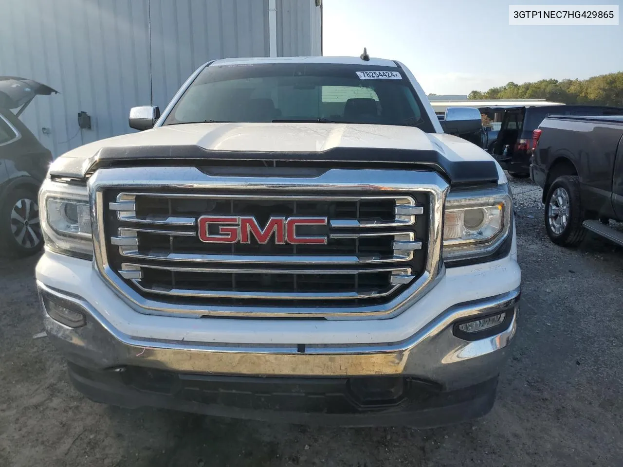 2017 GMC Sierra C1500 Slt VIN: 3GTP1NEC7HG429865 Lot: 78254424