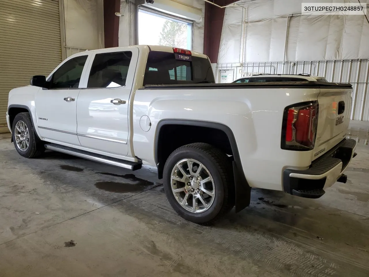 2017 GMC Sierra K1500 Denali VIN: 3GTU2PEC7HG248857 Lot: 78270884