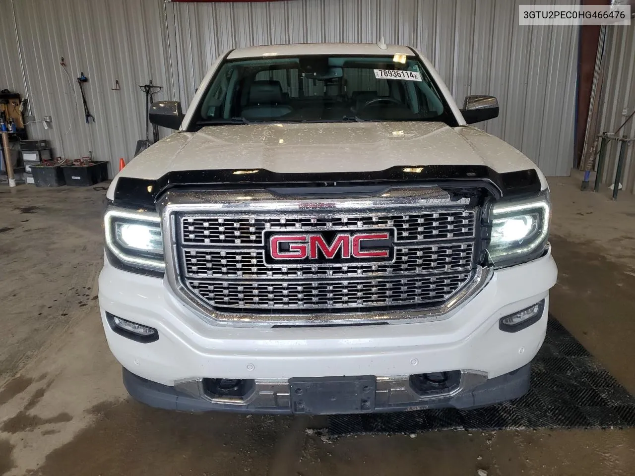 2017 GMC Sierra K1500 Denali VIN: 3GTU2PEC0HG466476 Lot: 78936114