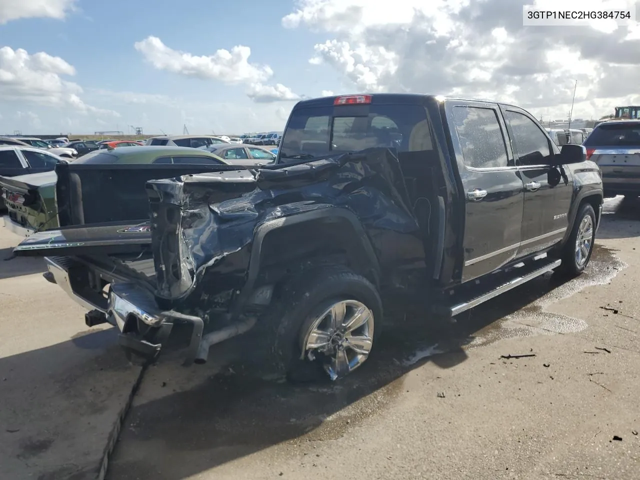 2017 GMC Sierra C1500 Slt VIN: 3GTP1NEC2HG384754 Lot: 79288474