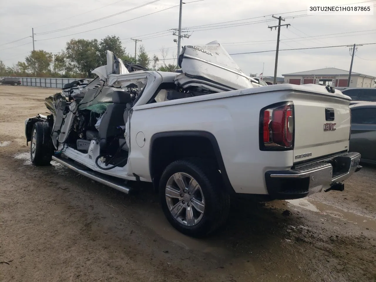 2017 GMC Sierra K1500 Slt VIN: 3GTU2NEC1HG187865 Lot: 79365213