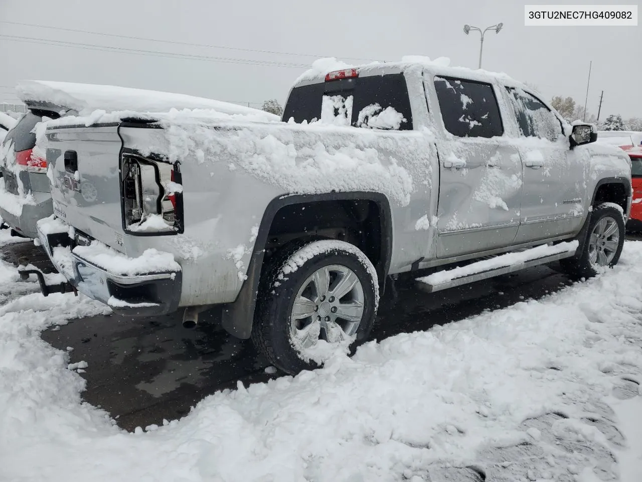 2017 GMC Sierra K1500 Slt VIN: 3GTU2NEC7HG409082 Lot: 79570074