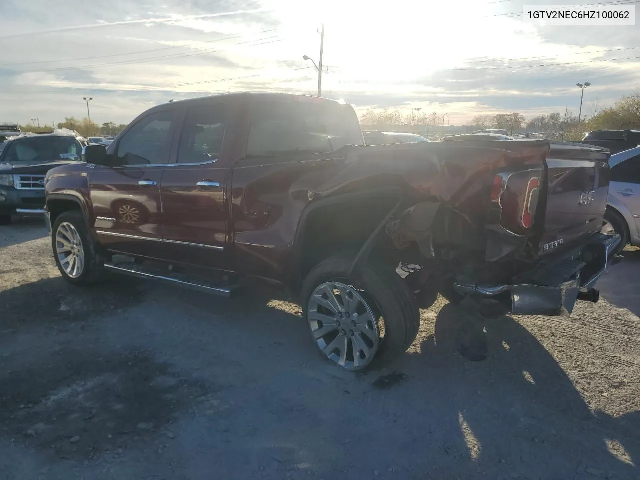 2017 GMC Sierra K1500 Slt VIN: 1GTV2NEC6HZ100062 Lot: 79622484