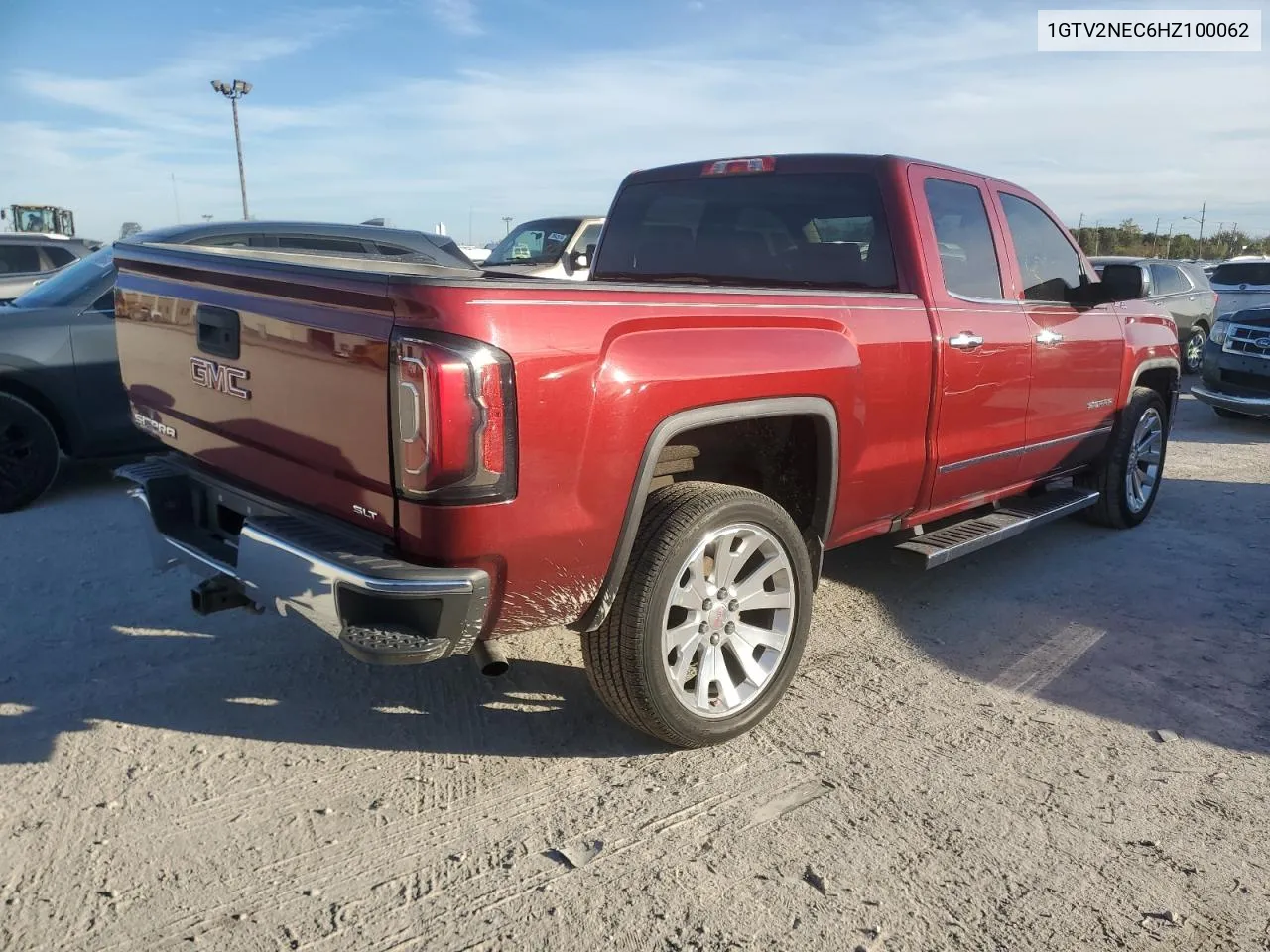 2017 GMC Sierra K1500 Slt VIN: 1GTV2NEC6HZ100062 Lot: 79622484