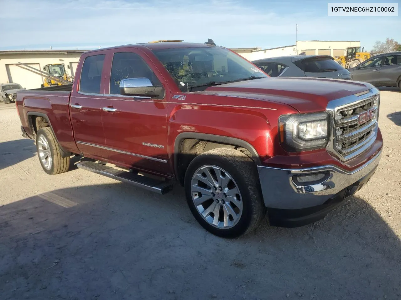 2017 GMC Sierra K1500 Slt VIN: 1GTV2NEC6HZ100062 Lot: 79622484