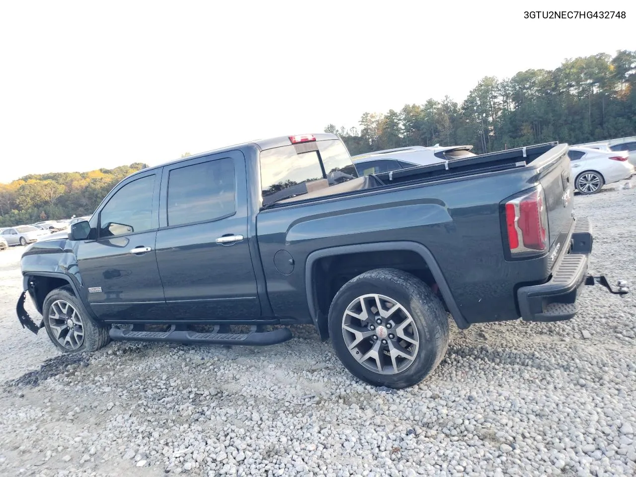 2017 GMC Sierra K1500 Slt VIN: 3GTU2NEC7HG432748 Lot: 79876584