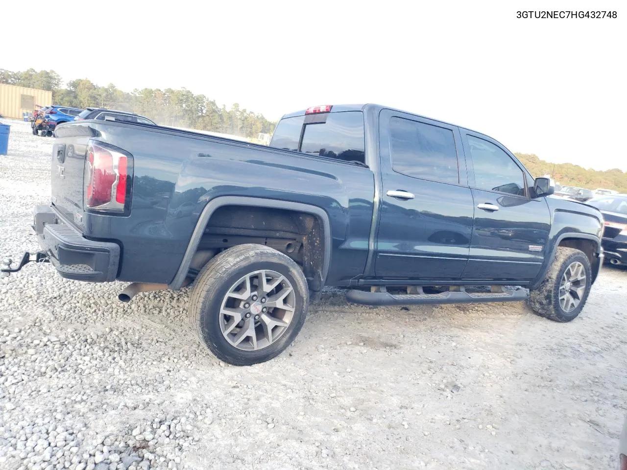 2017 GMC Sierra K1500 Slt VIN: 3GTU2NEC7HG432748 Lot: 79876584