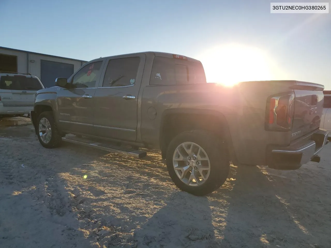 2017 GMC Sierra K1500 Slt VIN: 3GTU2NEC0HG380265 Lot: 80360614