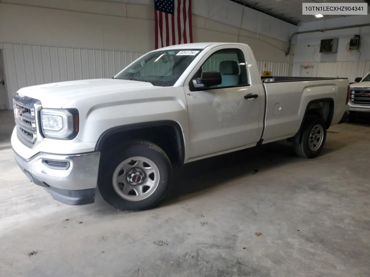 2017 GMC Sierra C1500 VIN: 1GTN1LECXHZ904341 Lot: 80541754