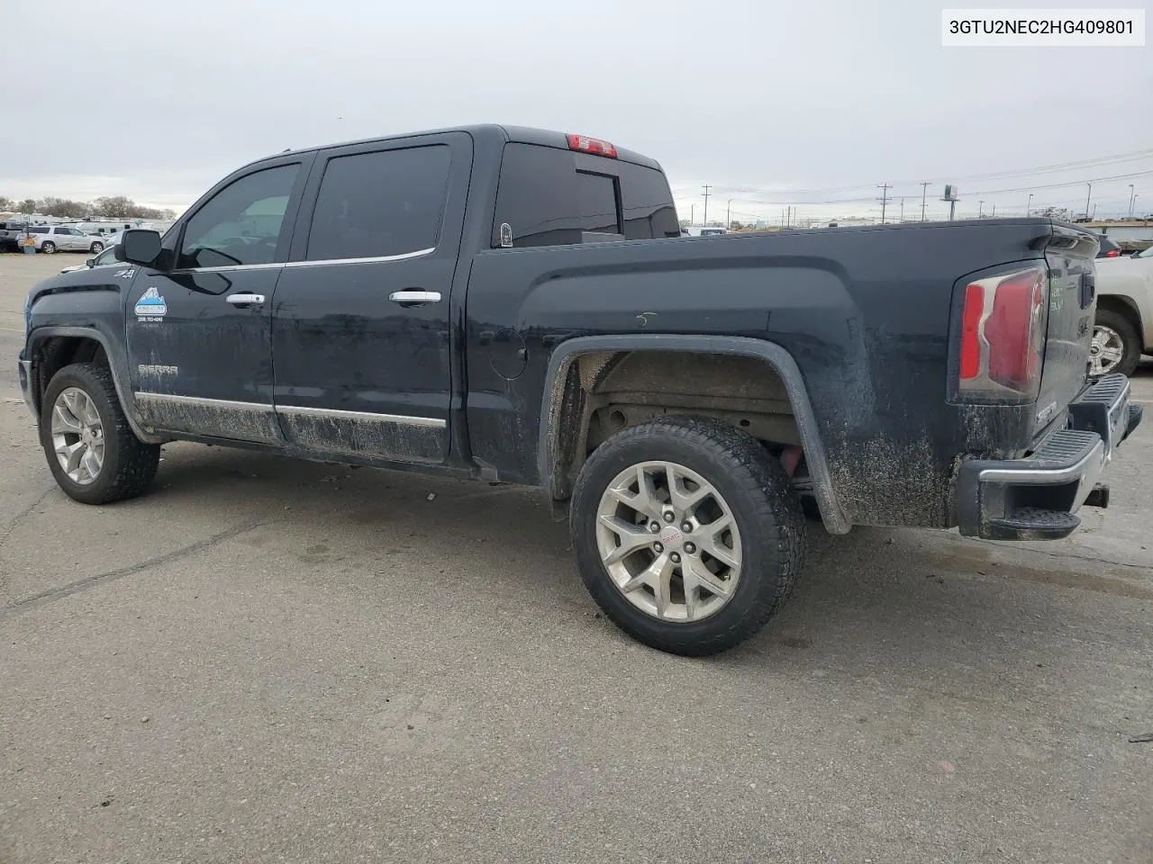 2017 GMC Sierra K1500 Slt VIN: 3GTU2NEC2HG409801 Lot: 80760744