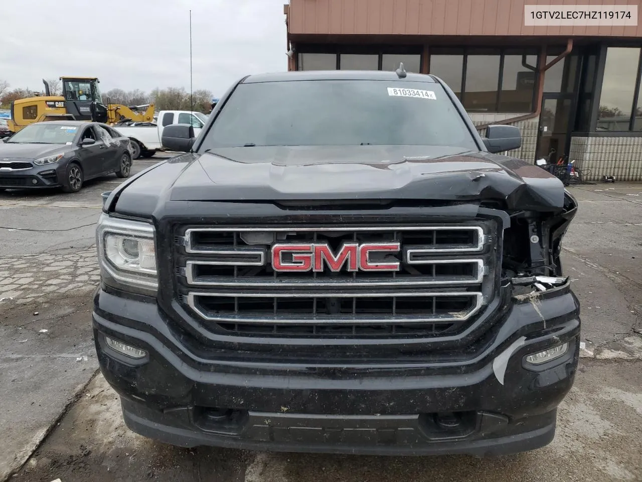 2017 GMC Sierra K1500 VIN: 1GTV2LEC7HZ119174 Lot: 81033414