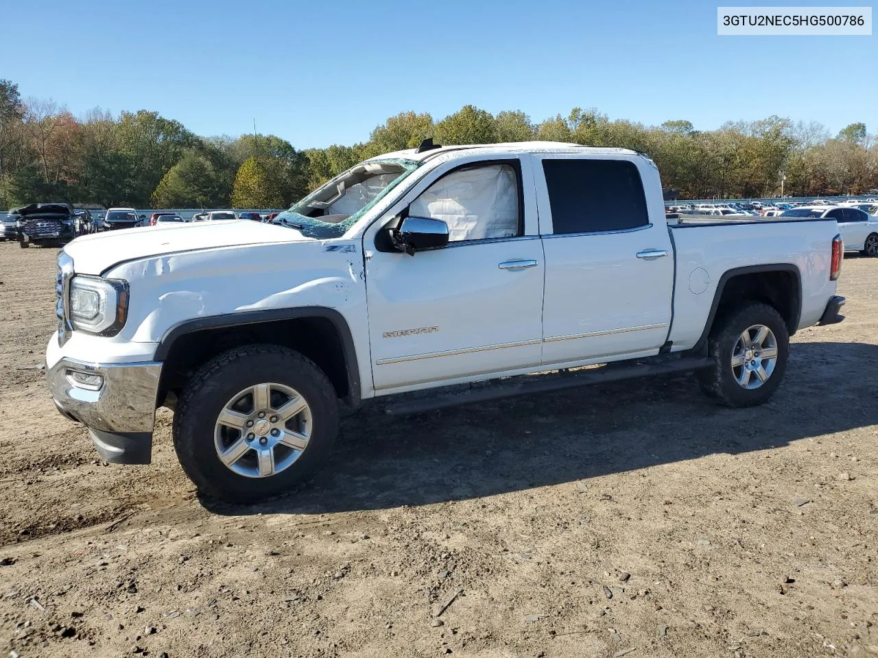 2017 GMC Sierra K1500 Slt VIN: 3GTU2NEC5HG500786 Lot: 81176444