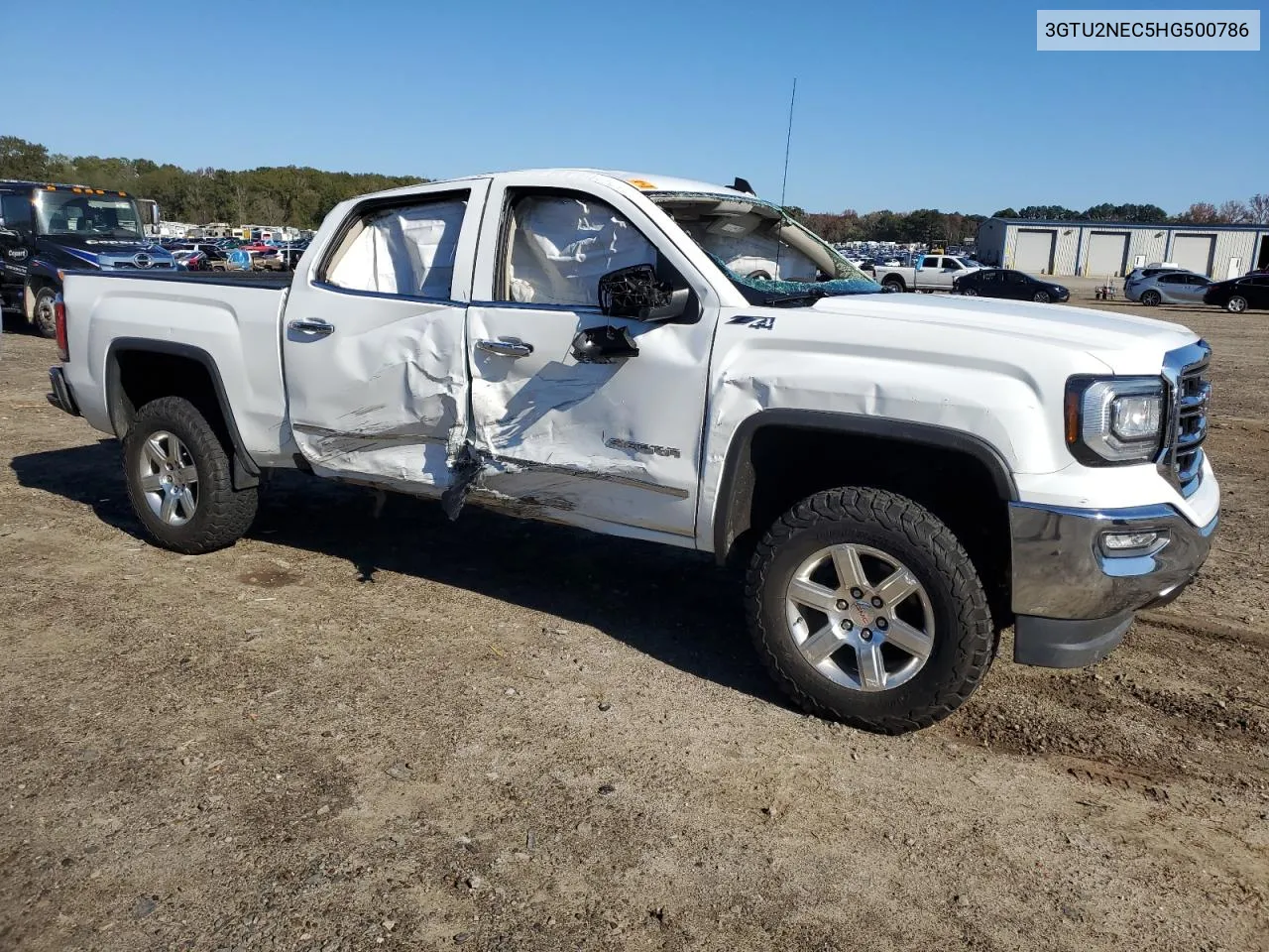 2017 GMC Sierra K1500 Slt VIN: 3GTU2NEC5HG500786 Lot: 81176444