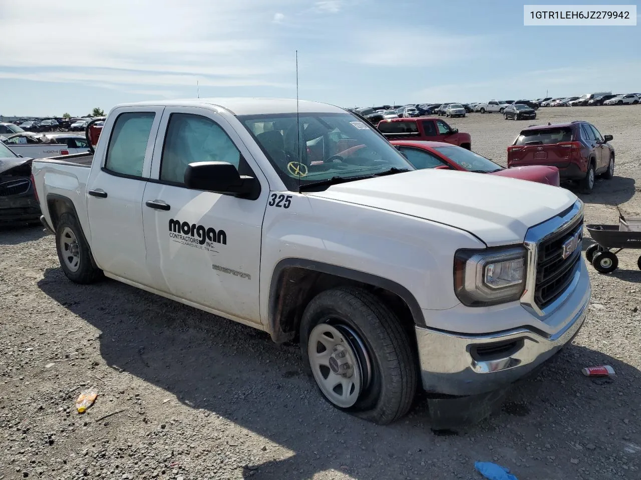 2018 GMC Sierra C1500 VIN: 1GTR1LEH6JZ279942 Lot: 52201554