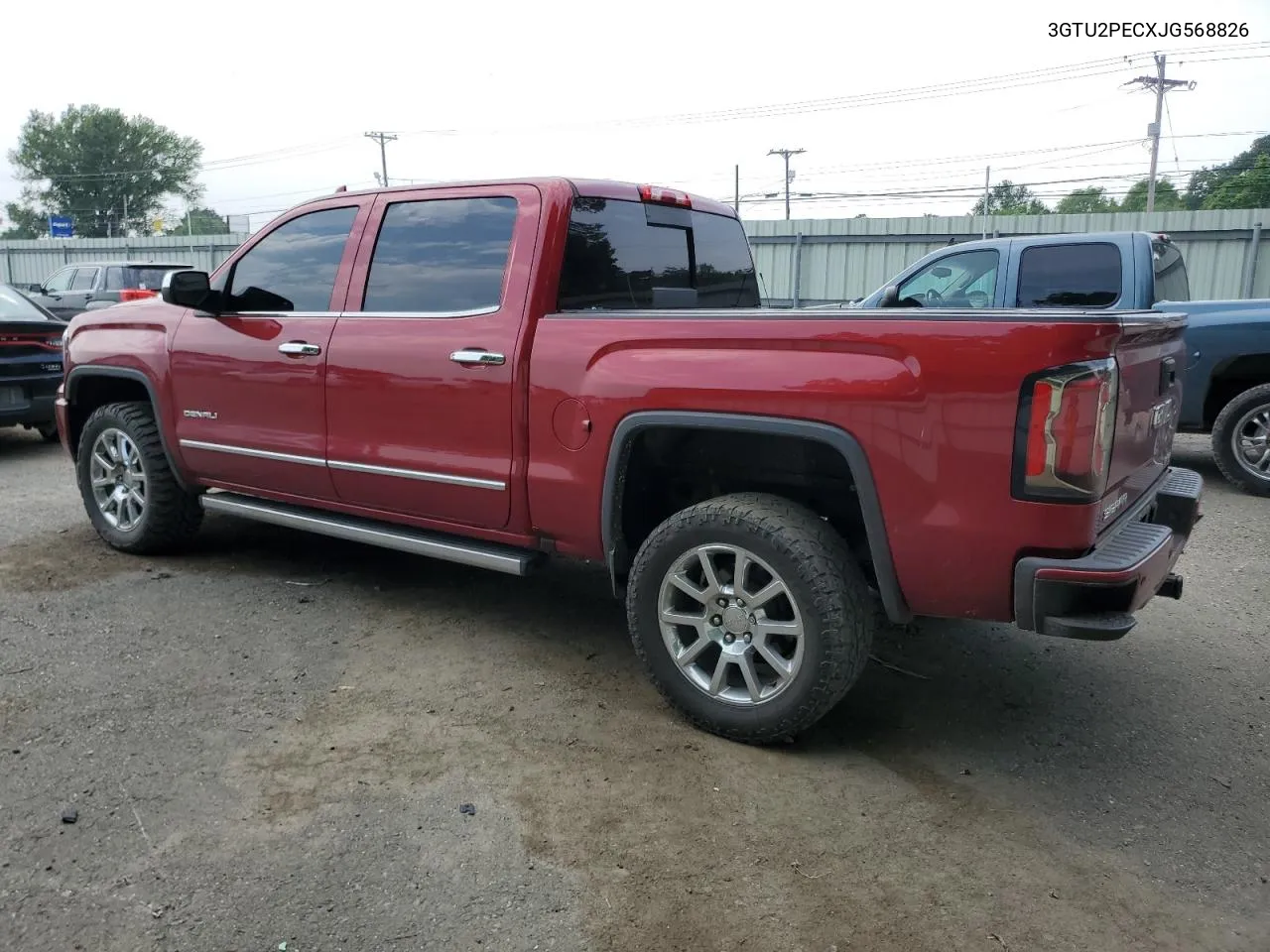 2018 GMC Sierra K1500 Denali VIN: 3GTU2PECXJG568826 Lot: 54009014