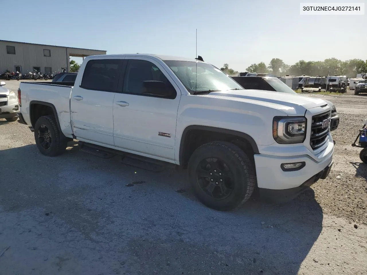 2018 GMC Sierra K1500 Slt VIN: 3GTU2NEC4JG272141 Lot: 55628954