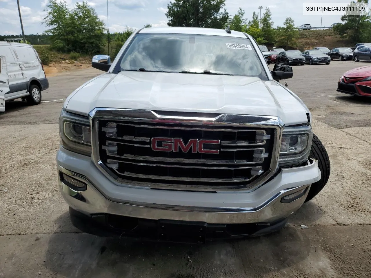 2018 GMC Sierra C1500 Slt VIN: 3GTP1NEC4JG111109 Lot: 56308944