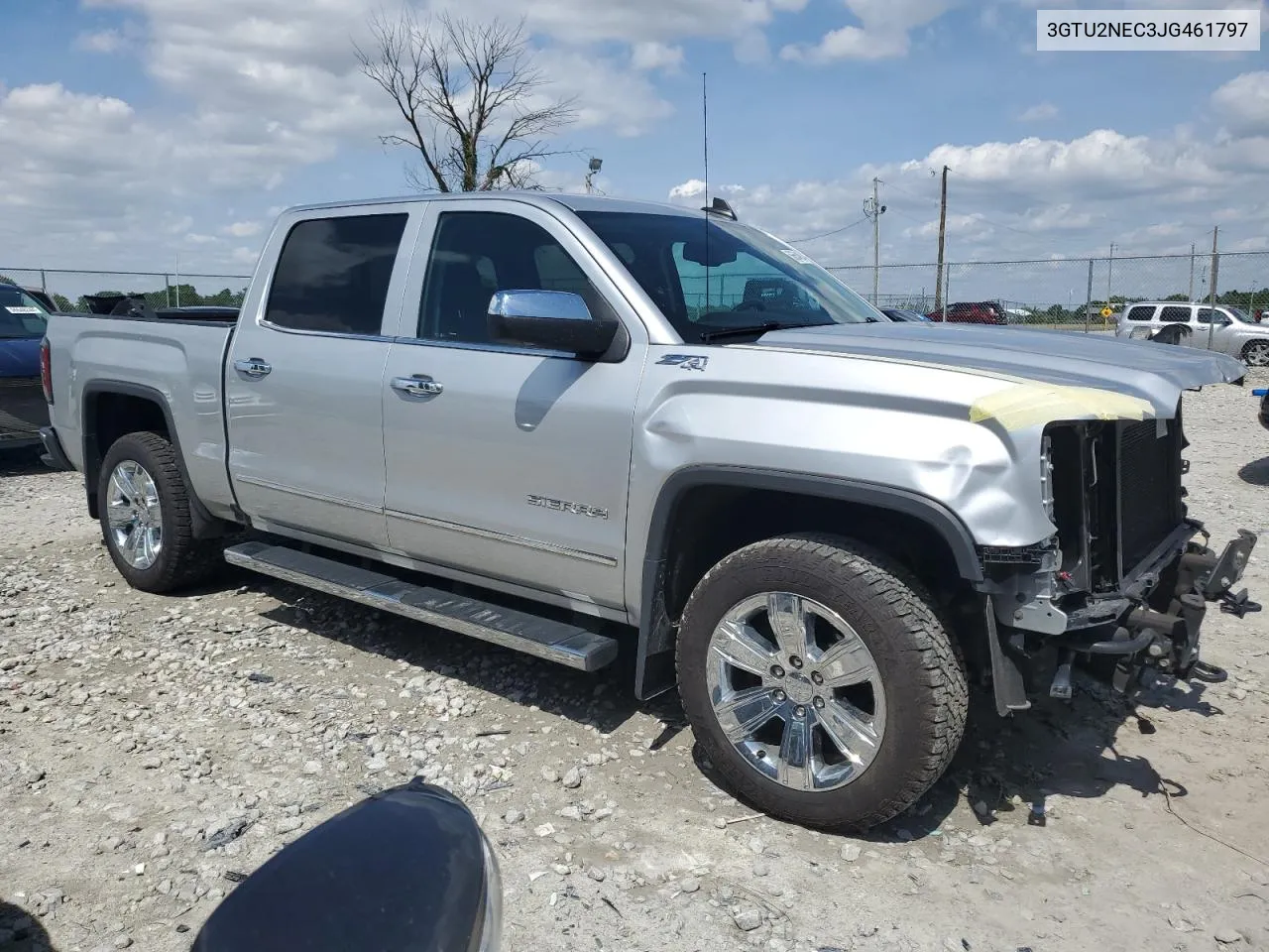 2018 GMC Sierra K1500 Slt VIN: 3GTU2NEC3JG461797 Lot: 56654984