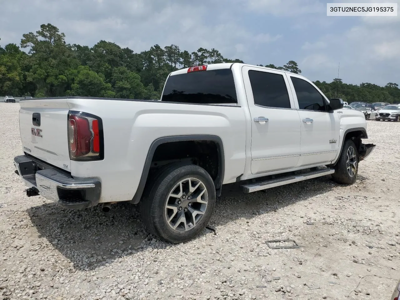 2018 GMC Sierra K1500 Slt VIN: 3GTU2NEC5JG195375 Lot: 57556414