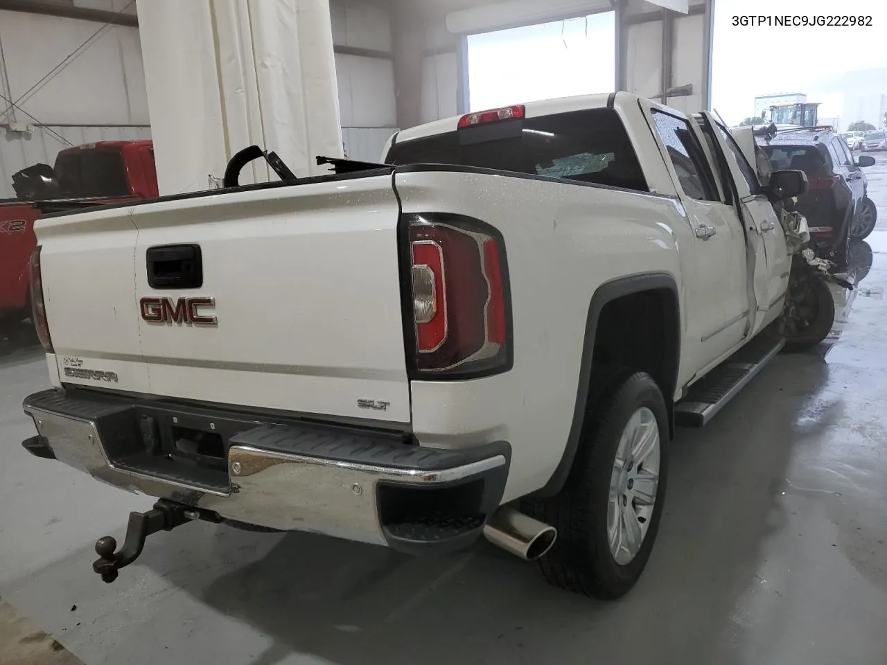 2018 GMC Sierra C1500 Slt VIN: 3GTP1NEC9JG222982 Lot: 58719934