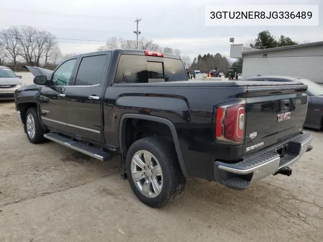 2018 GMC Sierra K1500 Slt VIN: 3GTU2NER8JG336489 Lot: 60215594