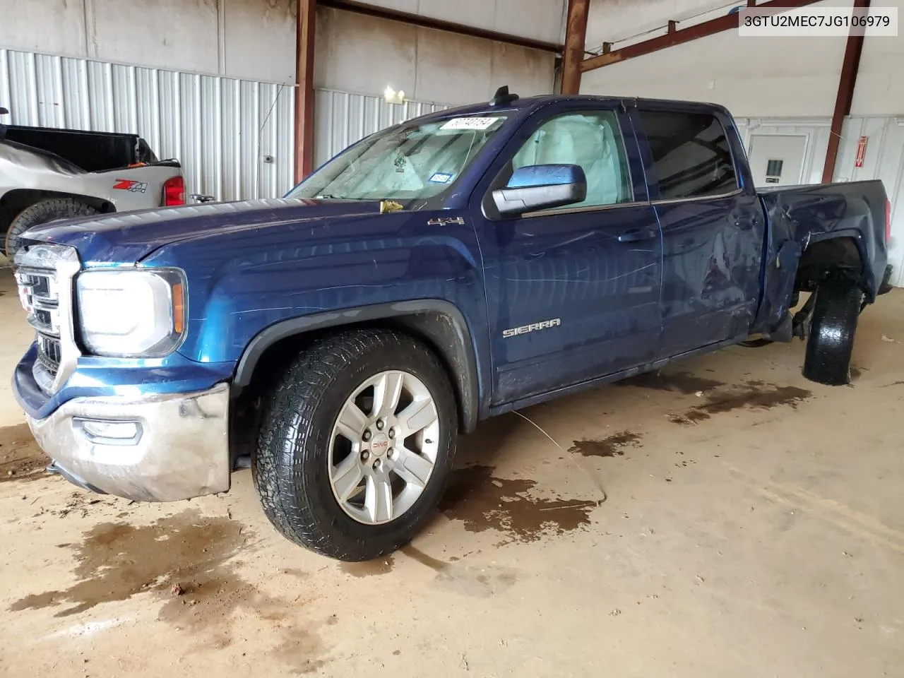 2018 GMC Sierra K1500 Sle VIN: 3GTU2MEC7JG106979 Lot: 60740154