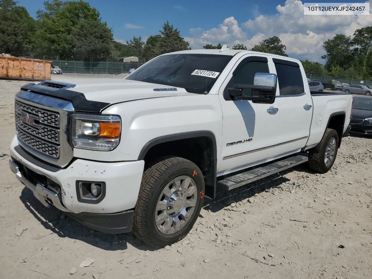 2018 GMC Sierra K2500 Denali VIN: 1GT12UEYXJF242457 Lot: 62417724