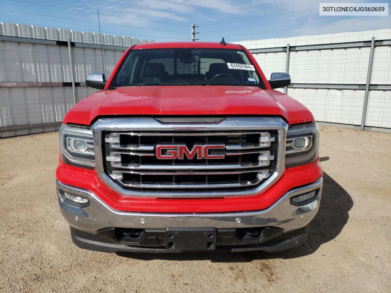 3GTU2NEC4JG560659 2018 GMC Sierra K1500 Slt