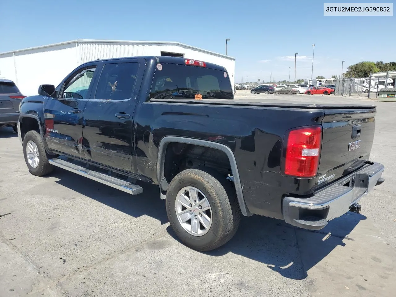 2018 GMC Sierra K1500 Sle VIN: 3GTU2MEC2JG590852 Lot: 63310754