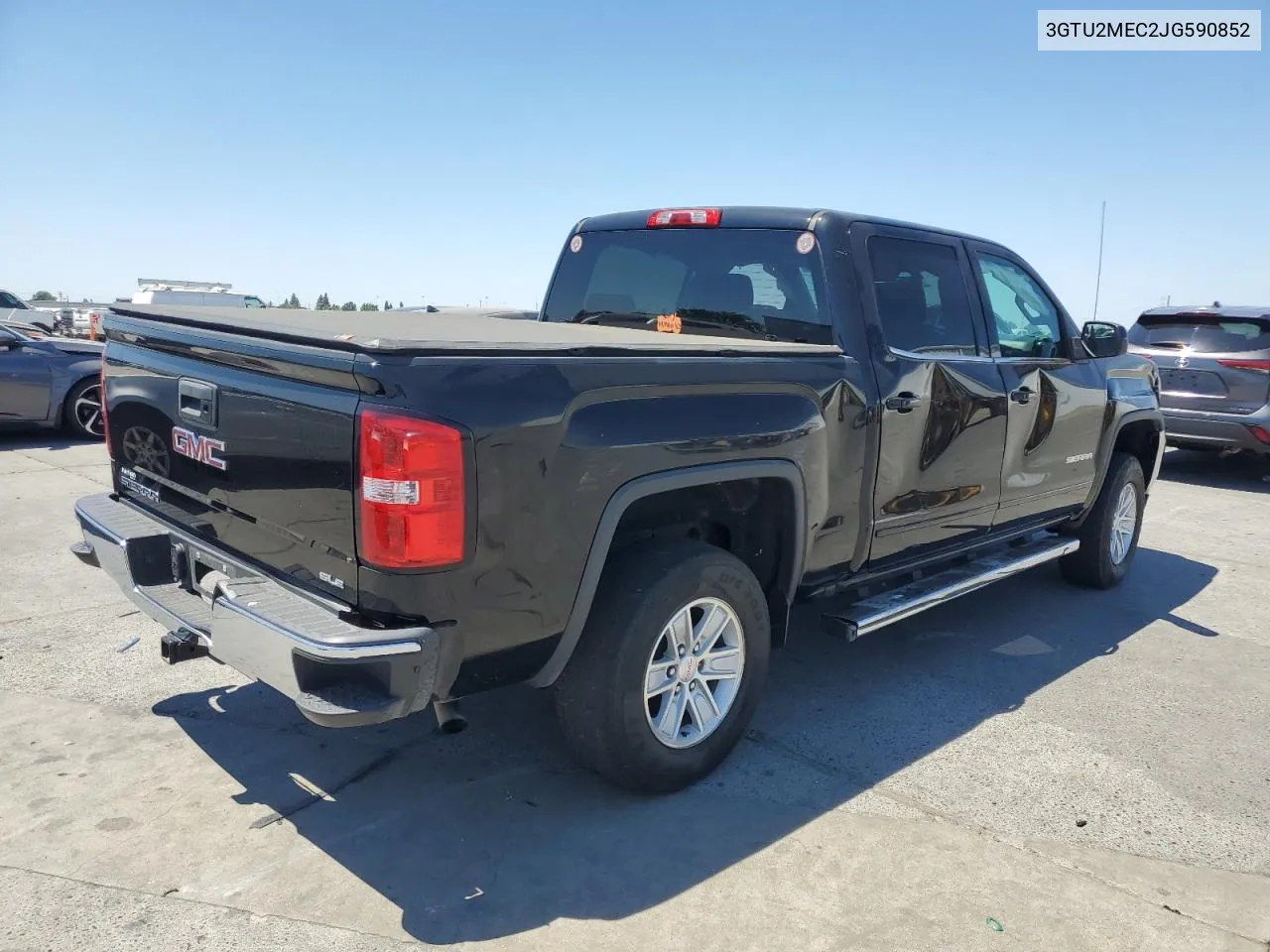 2018 GMC Sierra K1500 Sle VIN: 3GTU2MEC2JG590852 Lot: 63310754