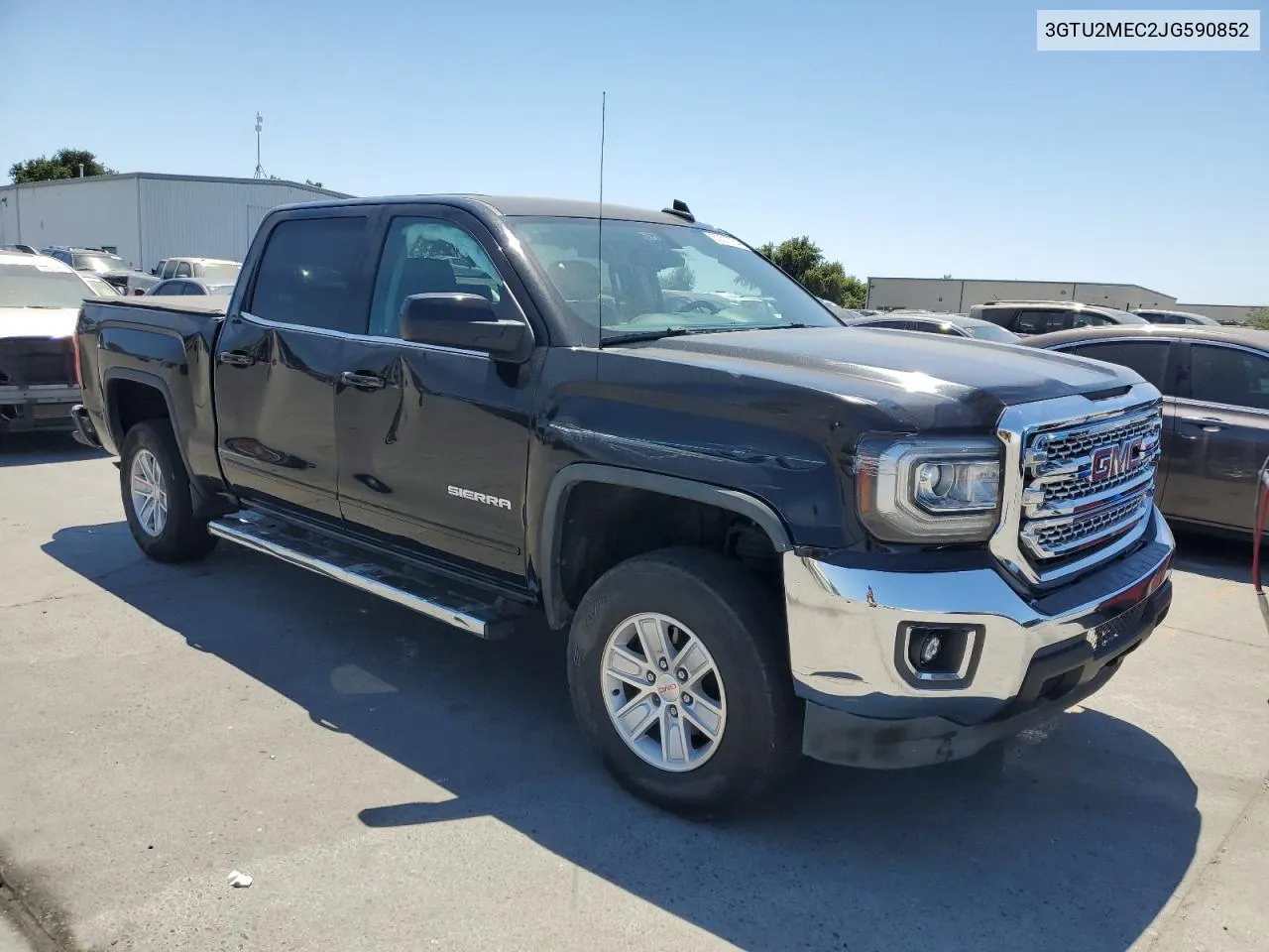 2018 GMC Sierra K1500 Sle VIN: 3GTU2MEC2JG590852 Lot: 63310754