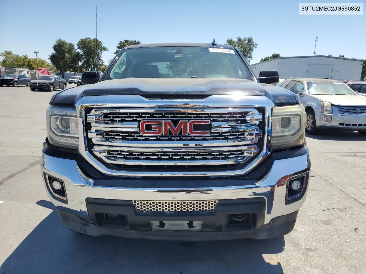 2018 GMC Sierra K1500 Sle VIN: 3GTU2MEC2JG590852 Lot: 63310754