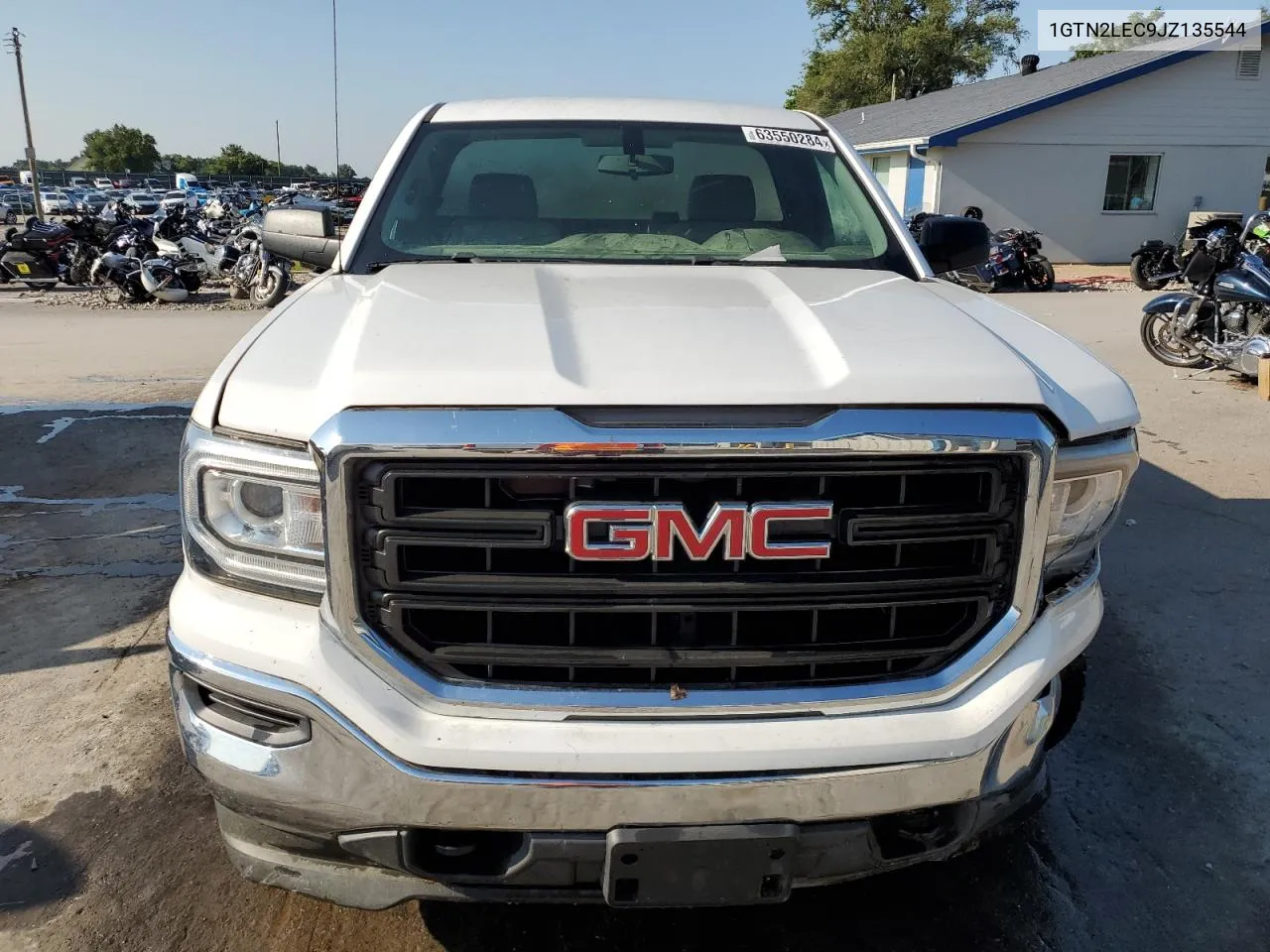 2018 GMC Sierra K1500 VIN: 1GTN2LEC9JZ135544 Lot: 63550284