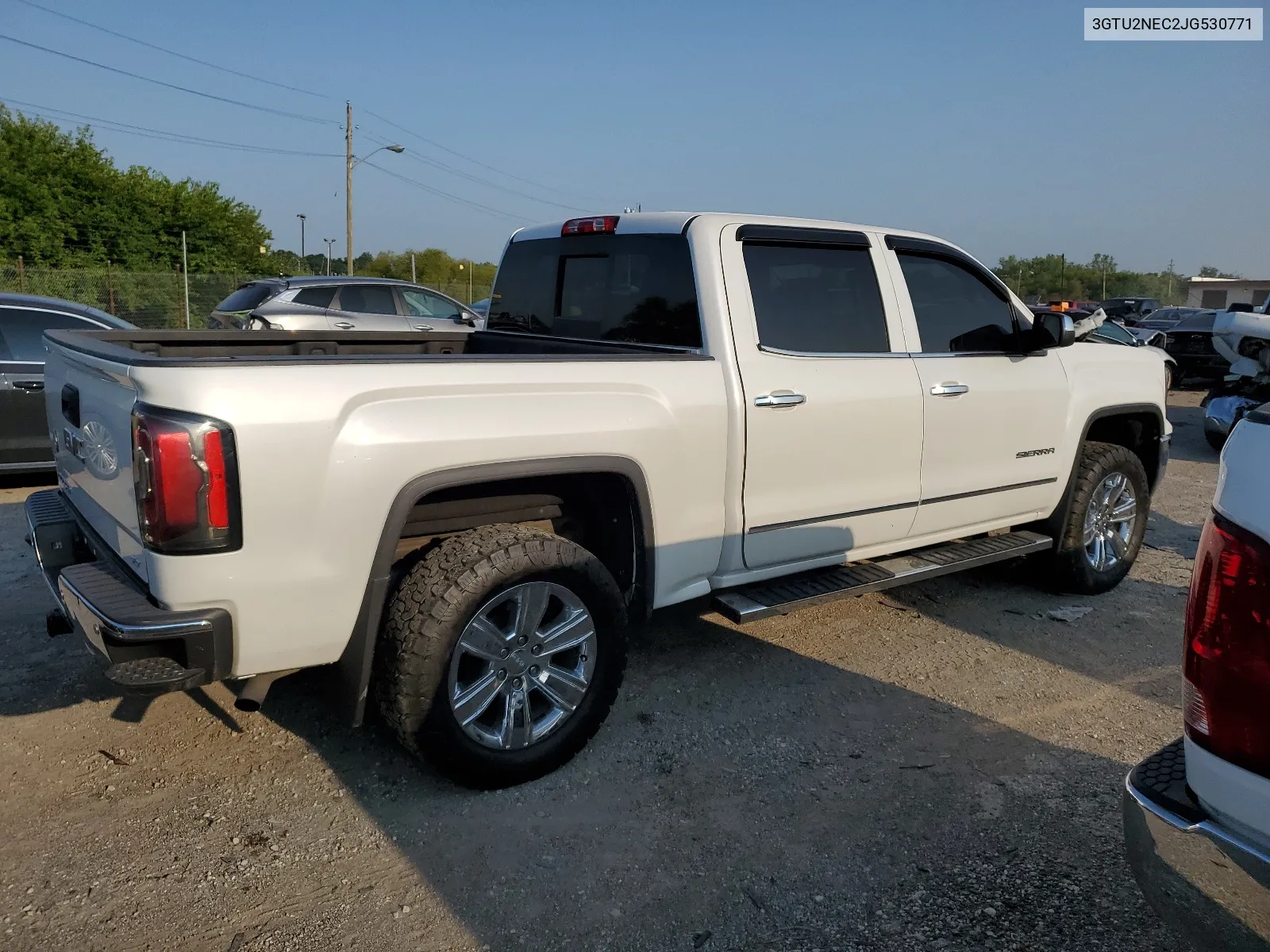 2018 GMC Sierra K1500 Slt VIN: 3GTU2NEC2JG530771 Lot: 63721914