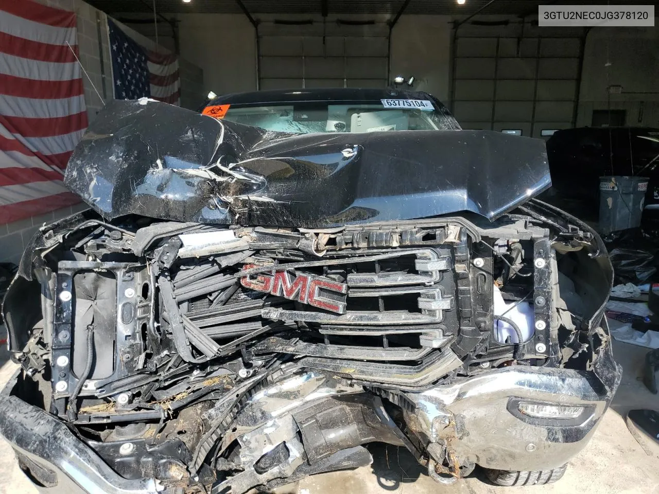 3GTU2NEC0JG378120 2018 GMC Sierra K1500 Slt