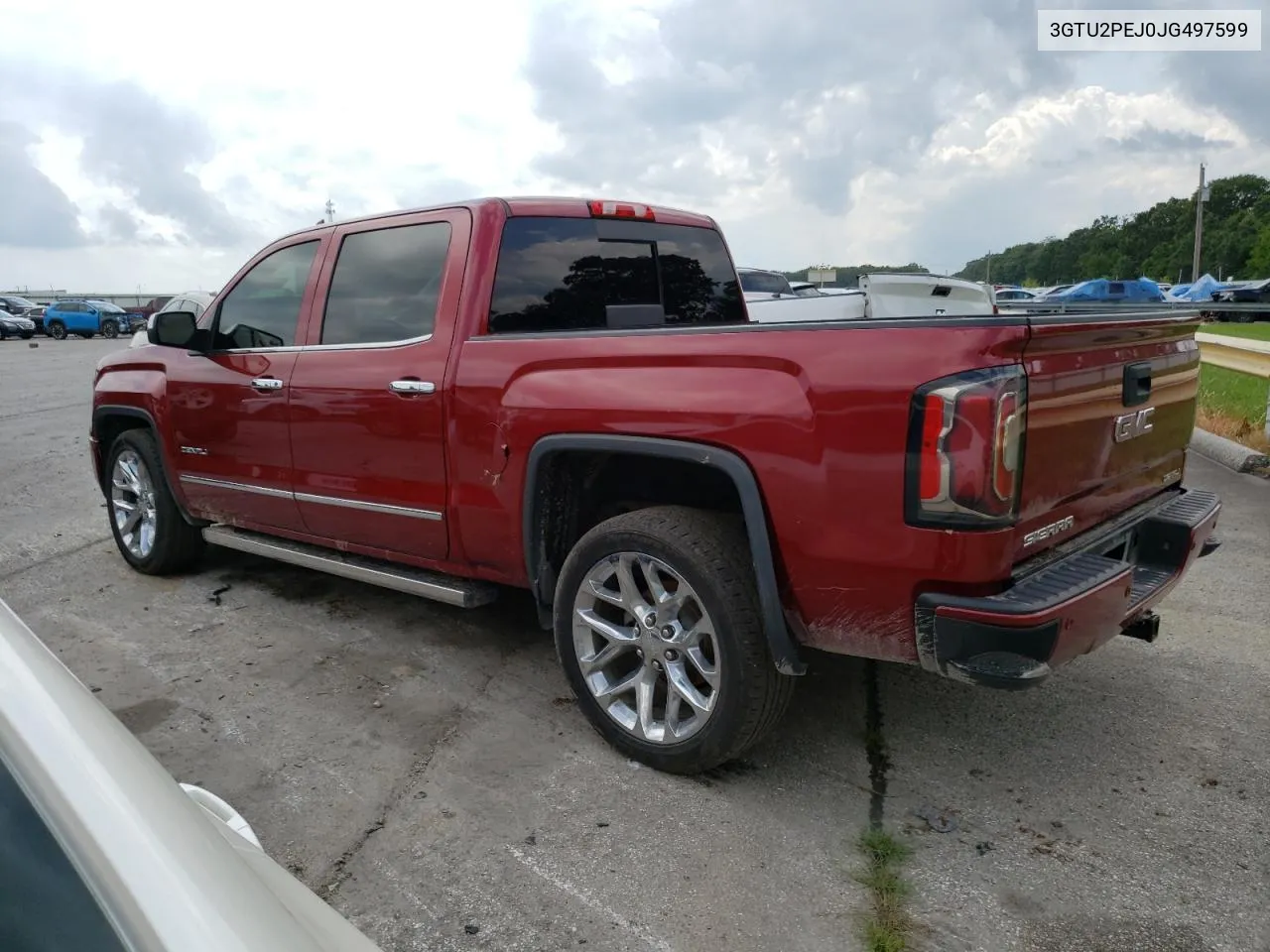 2018 GMC Sierra K1500 Denali VIN: 3GTU2PEJ0JG497599 Lot: 64032024