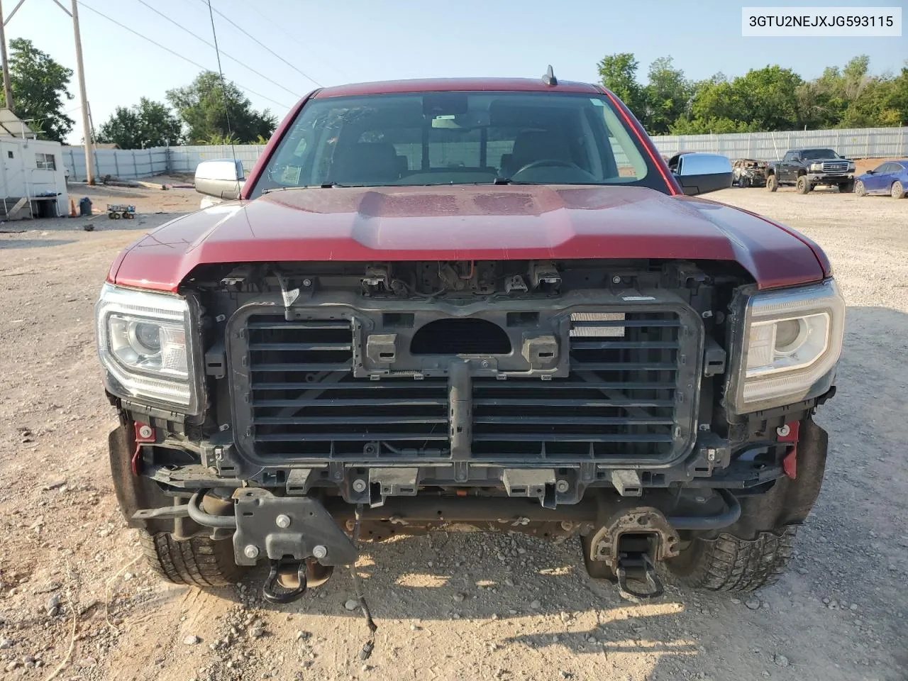 2018 GMC Sierra K1500 Slt VIN: 3GTU2NEJXJG593115 Lot: 64276804