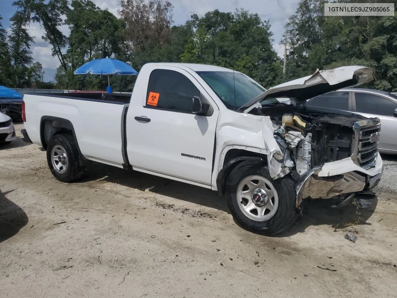 2018 GMC Sierra C1500 VIN: 1GTN1LEC9JZ905065 Lot: 64391774