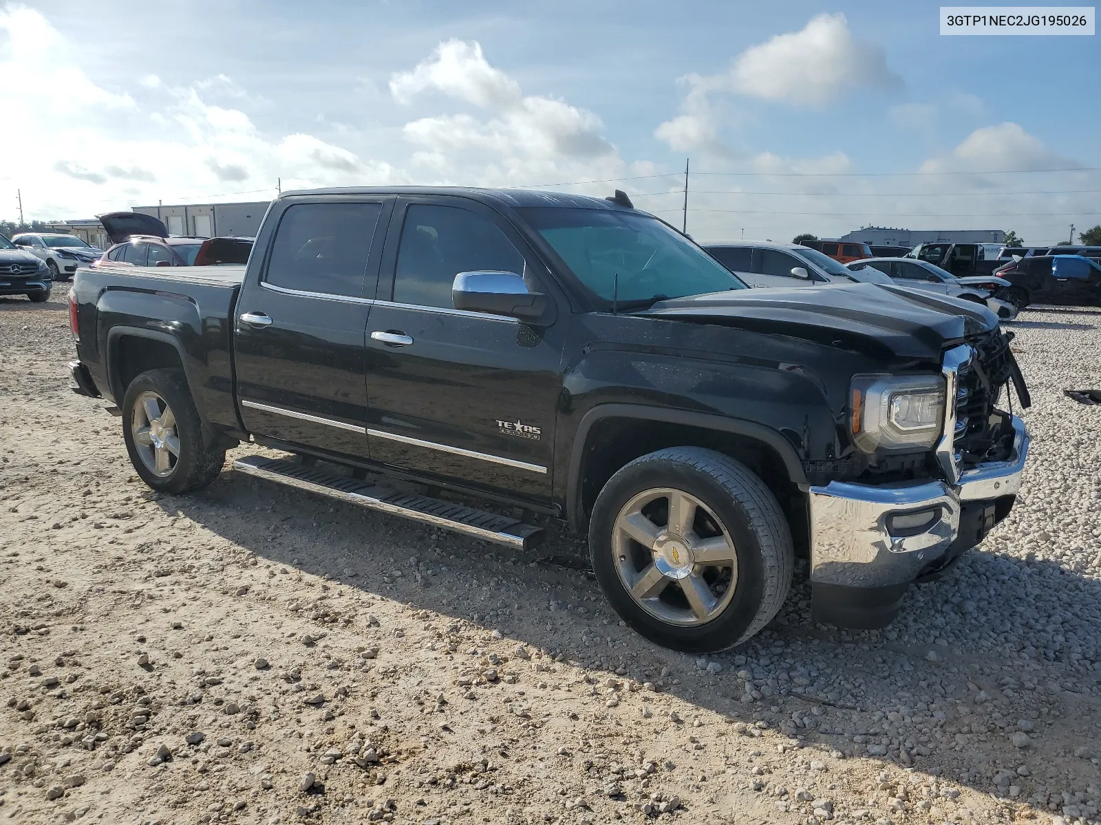 2018 GMC Sierra C1500 Slt VIN: 3GTP1NEC2JG195026 Lot: 65330104