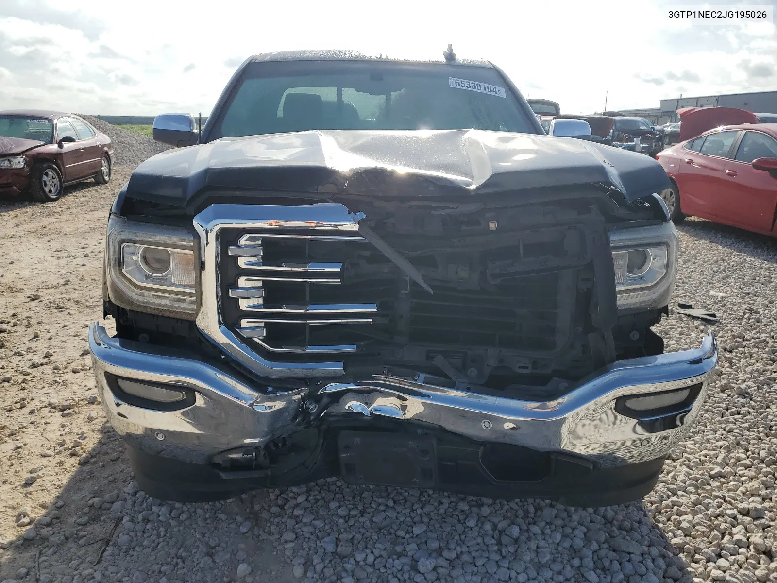 2018 GMC Sierra C1500 Slt VIN: 3GTP1NEC2JG195026 Lot: 65330104