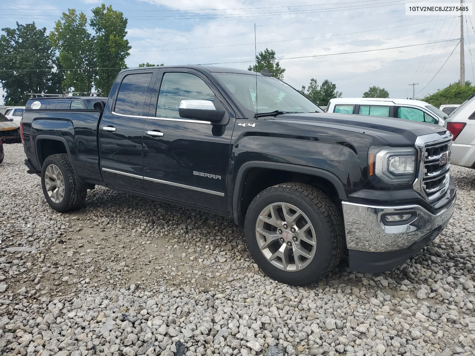 1GTV2NEC8JZ375485 2018 GMC Sierra K1500 Slt